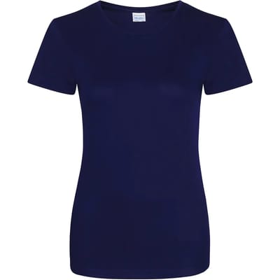 Dames sportshirt met korte mouwen 'Cool T' Oxford Navy - M