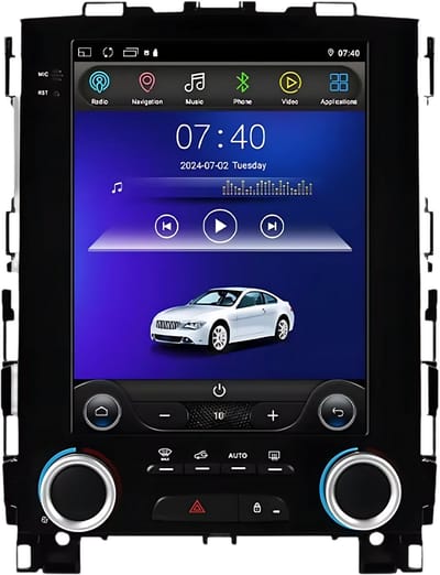 Autoradio met bluetooth - Carplay - Voor Renault Megane 4, Samsung Koleos, SM6, Talisman (2017-2019) - Geschikt voor Apple en Android - Stereo - Navigatie - Navigatiesysteem auto - 1GB 32GB