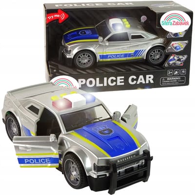 Politiewagen 1:14 met Licht & Geluid, Openende Deuren