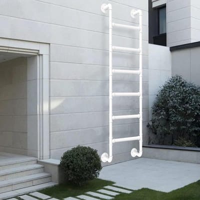 Metalen Ladder - Stapelbed trap - Veilig Bereiken - Hoge Draagkracht - 100-300 cm - Zwart