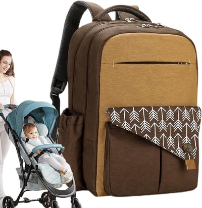 Luierrugzak - luiertas babytas - Babyverzorging - Grote capaciteit - 43x30x19cm - Niet gespecificeerd