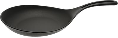 Omelet Pan - Koekenpan - Ontbijt Maken - Gietijzeren Kwaliteit - 20 cm Diameter - Zwart