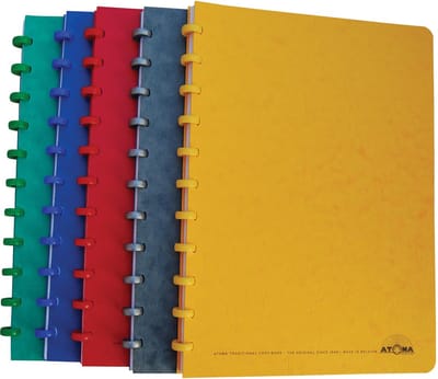Atoma patroonschrift formaat 21 x 297 cm (A4) 100 bladzijden geruit 5 mm