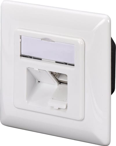 DIGITUS aansluitdoos Cat.6A (diep) - 2 x RJ45 - afgeschermd