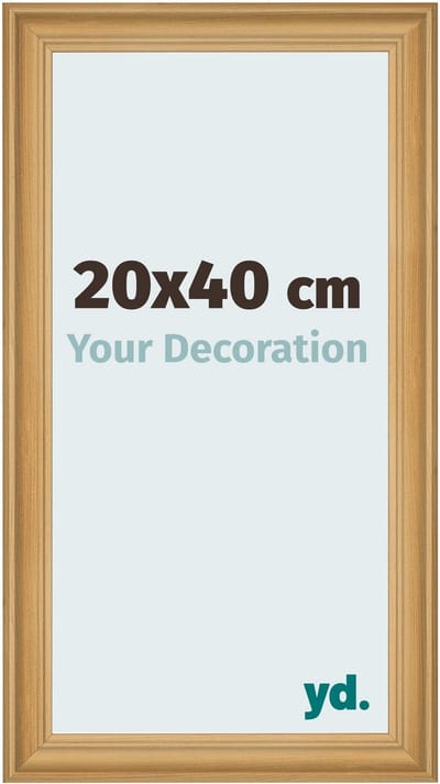 Your Decoration - Fotolijst 20x40 cm - MDF - Dennen Houtnerf - Lazio