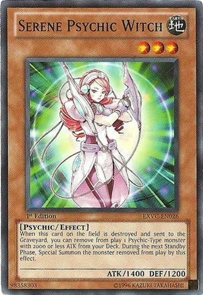 Yu-Gi-Oh! Trading Card - Serene Psychic Witch - Extreme Victory - Losse Kaart