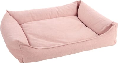 Orthopedische hondenmand – orthopedisch hondenbed – Premium Line – Pure luxe hondenbed 100 x 80 x 25 cm – Extra memory foam voor maximaal comfort – Flamingo Baldar Mand Roze