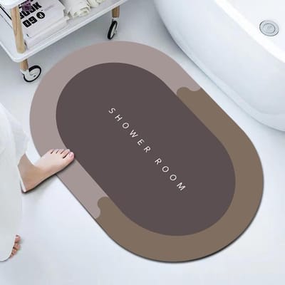 Diatomeeën Modder Mat Badkamer Toilet Tapijt Absorberende Voetmat Eenvoudig Antislip Sneldrogend Toiletmat GZN 2.5mm Diatom Mud