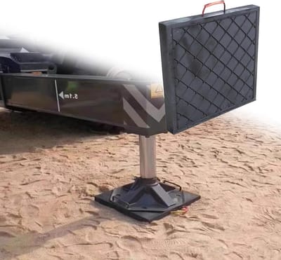 Nivelleringspads voor campers - Stabilisator matten - Voertuig stabiliseren - Hoge belastbaarheid - Niet gespecificeerd - Zwart