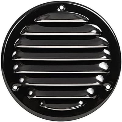 Ventilatie Rooster - Lucht Uitlaat - Ventilatie Systemen - Met Insectenwering - 100 mm / 140 mm - Zwart