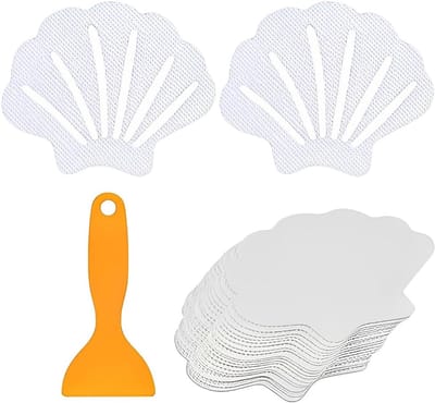 20x Antislip Stickers Badkuip en Douche - Schelp Design voor Veilige Vloer