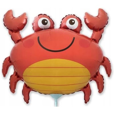 Folieballon Krab Kreeft Zee Oceaan Zeeleven Verjaardag Feest 35Cm