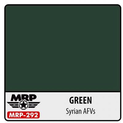 Mr. Paint MRP-292 - Green Syrian AFVs – 30 ml verf voor Airbrush & Detailwerk