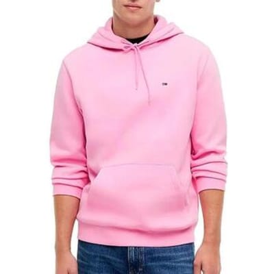 Tommy Hilfiger Regular Flag Hoodie Pink Daisy Größe: S | Kaputzenpullis Outlet | Herren | Rosa
