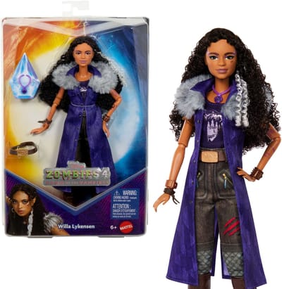 Mattel pop Disney Zombies Willa met accessoires en outfit.