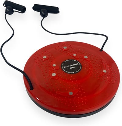 Padisport Twister Disc Rood - Twister Disc - Core Twister - Twister Fitness - Waist Twister - Twistfit Draaischijf - Twist And Shape - Cardio Twister - Rood