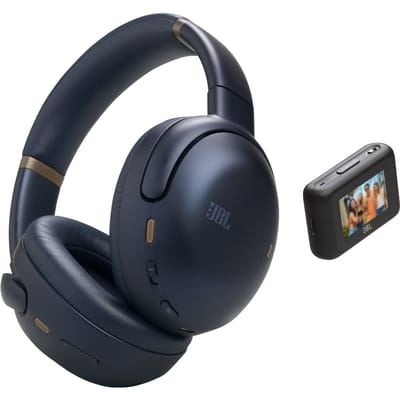 JBL Tour One M3 Tx - Draadloze Noise Cancelling Koptelefoon met Smart Tx Adapter - Bluetooth - Over-ear - 70 uur batterij - Blauw