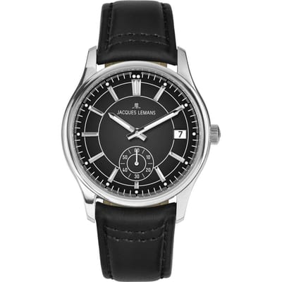 Jacques Lemans - 1-2197A - Polshorloge - Heren - Kwarts - Derby