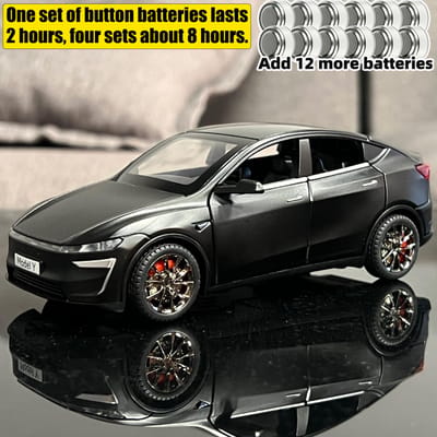 Nieuw 1:32 Model Y Elektrische SUV Legering Metaal Diecast Modelauto Hoge Simulatie Display Decoraties Hobby Kinder Speelgoed Voor Kinderen Jongens