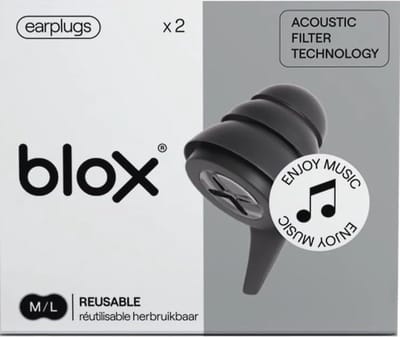 Oordoppen voor Muziek - Zwart - Helder Geluid en Langdurig Comfort