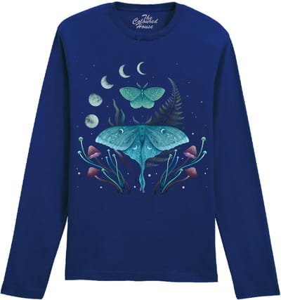 Vlinder Luna And Emerald The Coloured House Longsleeve T-shirt XXL