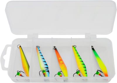 Visset Metaal - Jig Kunst - Roofvis Vangen - Realistisch Reflecterend - 5.5cm - Enkele Attribuut