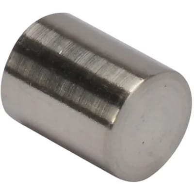Decomode Buisvormige Eindknoppen 16mm Geborsteld Metaal 2pcs