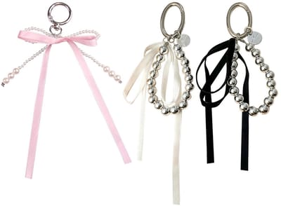 Dailygoods- Booghanger 3 Stuks - Ronde Kraalvormige Hanger - Sleutelhanger - Modieuze Hanger - Duurzaam - Antiroest Legering