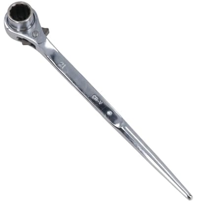 Professionele Scaffolding Wrench Bi-Hex 19mm en 21mm voor Snelle Boutuitlijning