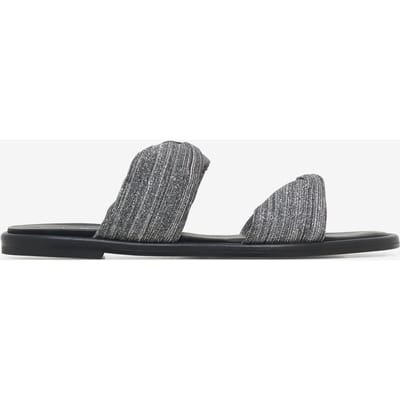 IRO Paris Twist Glitter Mules Silver/black Größe: 36 | Sandalen Outlet | Damen | Grau