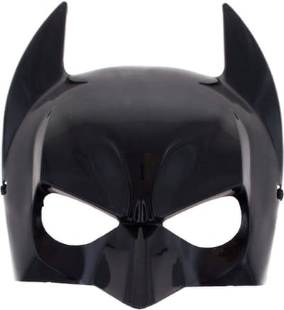 Dark Knight Bat masker - Zwart