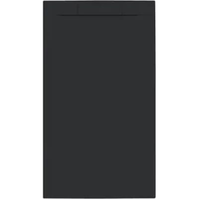Allibert - Douchebak - Luna 140 X 80 Cm - Polybeton - Zwart