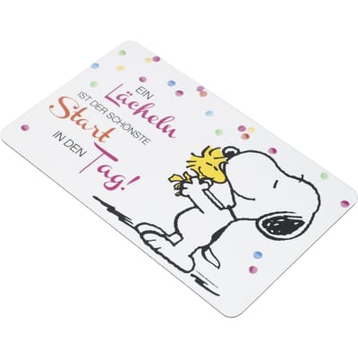 Peanuts Ontbijtplank - Ein Lächeln ist der schönste Start in den Tag! - voor Geen - meerkleurig