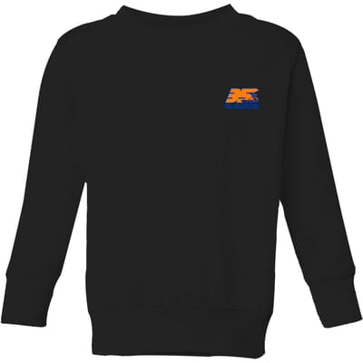 Back To The Future 35 Hill Valley Front Kids' Sweatshirt - Black - 98/104 (3-4 jaar)