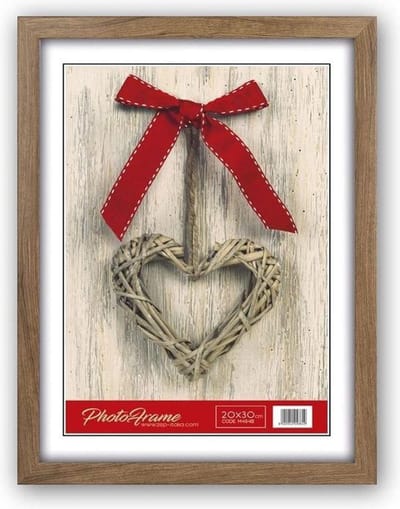 ZEP - Kunststof Fotolijst Brenod Bruin voor foto formaat 15x20 cm - M483B