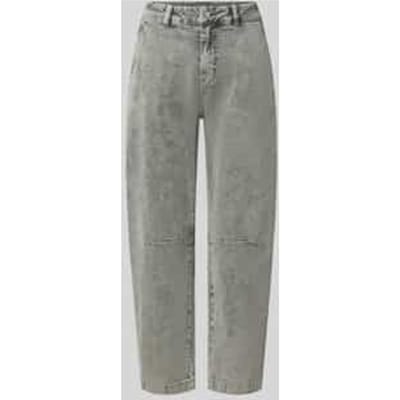 barrel fit corduroy broek van katoenmix