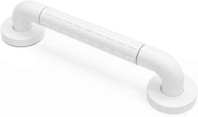 Badkamer handgreep - Steunbeugel douchen - Veiligheid in huis - Antislip profiel - 30 cm - Wit