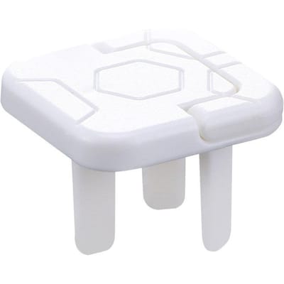 20 STUKS Stopcontact Plastic Afdekking Vlamvertragend Isolatie Kindveilig Elektrische Beschermer Stekker 3 Feet
