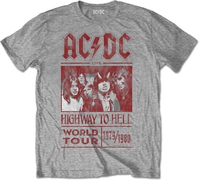 AC/DC - T-Shirt RWC - Highway to Hell Tour 1979/1980 (S)
