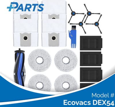 Ecovacs DEX54 Onderhoudsset (Plus.Parts® alternatief voor DKT060202)