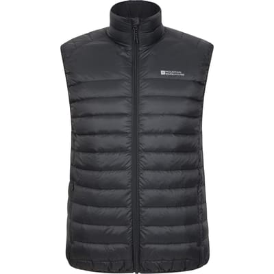 Mountain Warehouse Heren Featherweight II Gilet (Zwart)