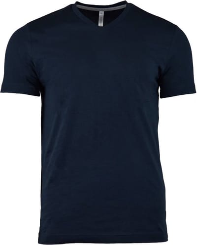 Kariban T-shirt V-hals korte mouwen K357 - Navy - S