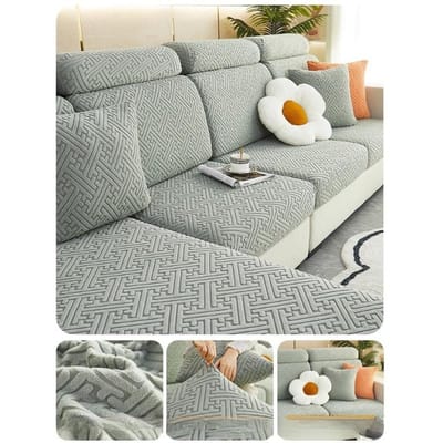 Elastische Vier Seizoenen Universele Bankhoes Volledige Inclusieve Universele Hoes Stoffen Bank Kussenhoes Handdoek 50-65cm*80-100cm,5-20cm