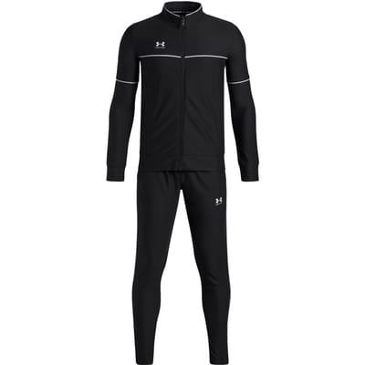 Under ArmourMaat 140  UA B Challenger Tracksuit-BLK Jongens Trainingspak - Zwart - Wit