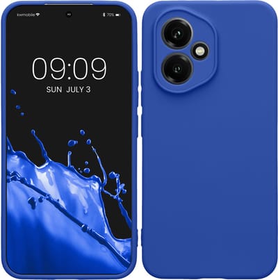 kwmobile telefoonhoesje geschikt voor HONOR 400 - Hoesje voor smartphone - Precisie camera uitsnede - In Baltisch blauw