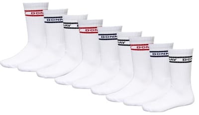 9-Pack Donnay - Sportsokken Premium Fit - Unisex - White (001) - maat 35-38