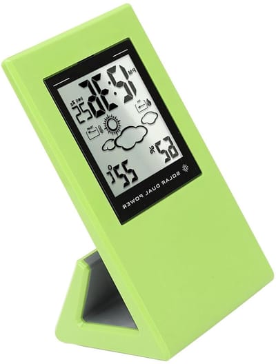 Weersverwachting Klok - Temperatuur Vochtigheid - Real-time Monitoring - Zonne-energie Timing - 393 cm - Groente