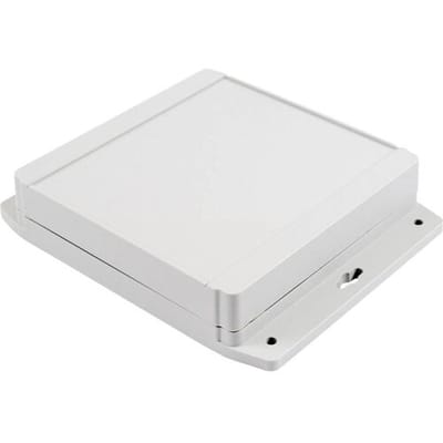 Hammond Electronics 1555R2F17GY Universele behuizing 160 x 160 x 38 Polycarbonaat Lichtgrijs 1 stuk(s)