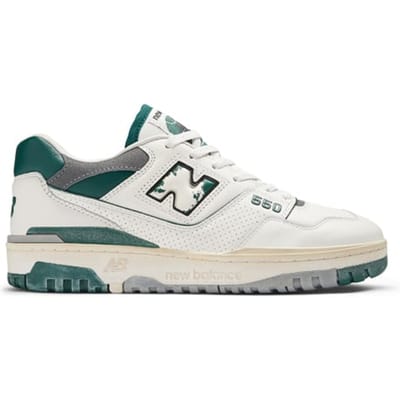 New Balance Bb550vtg Sneakers In Sea Salt & Green Taglia: 40.5 | Sneakers Outlet | Unisex | Verde