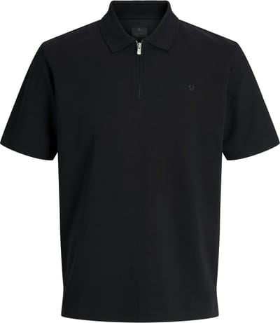 JACK&JONES - JPRBLAETHAN SS ZIP POLO SN - Heren - Polo's